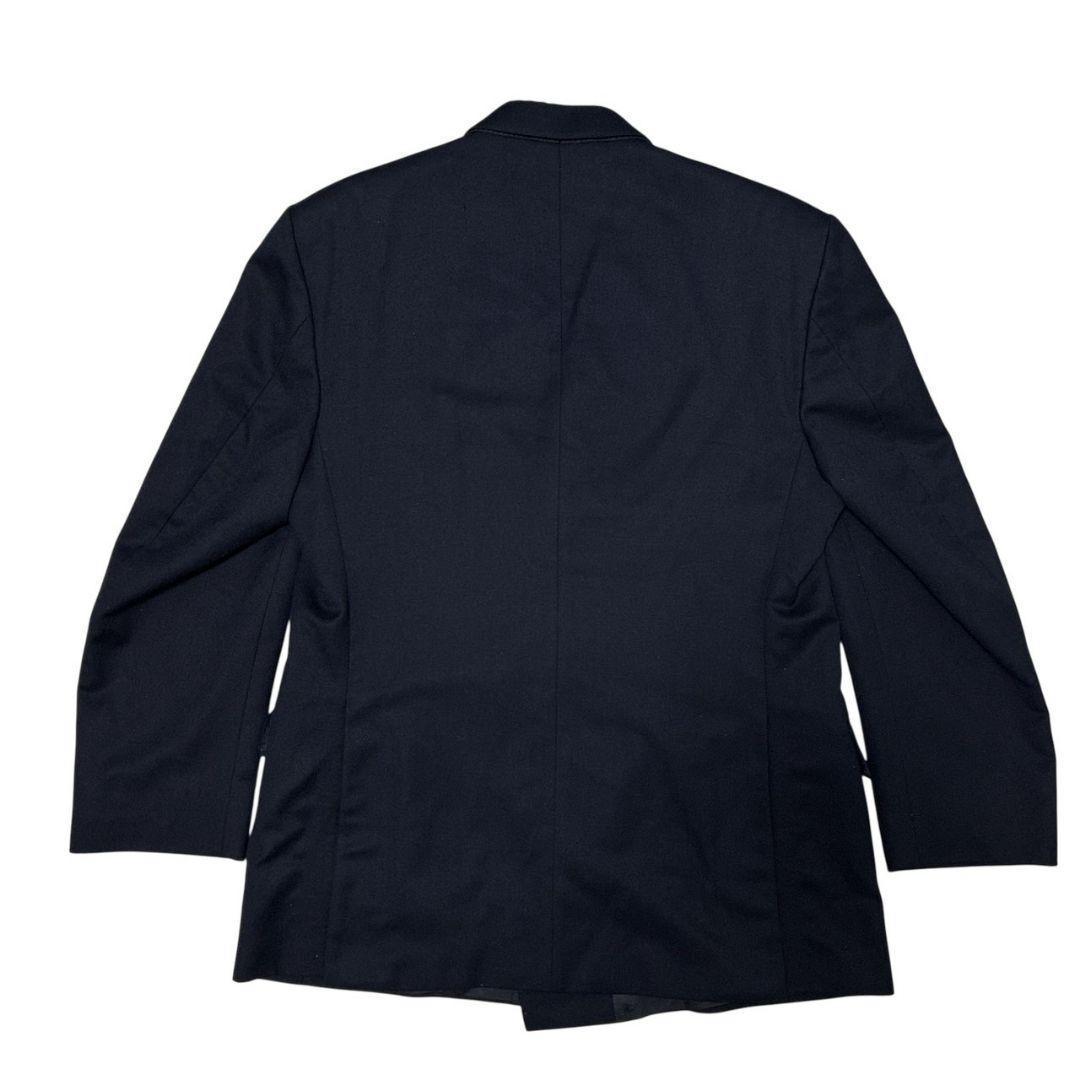 【美品】Burberrys バーバリー ダブル ジャケット 紺ブレ カシミヤ混