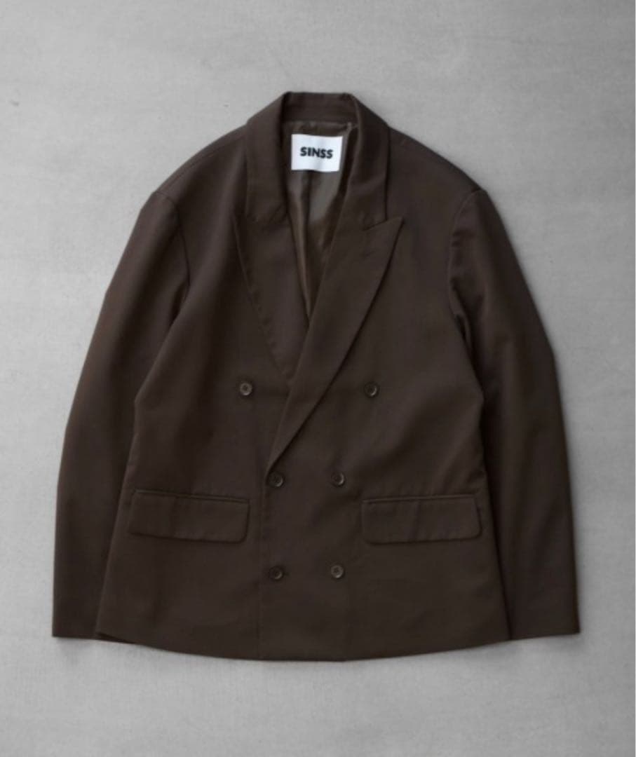 【完売品】SINSS Double tailored jacket