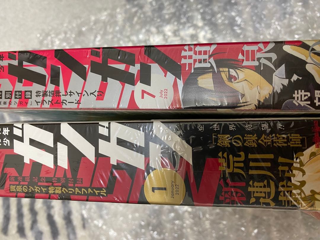 月刊少年ガンガン 2022年1月号 黄泉のツガイ 新連載号 2022年　7月号