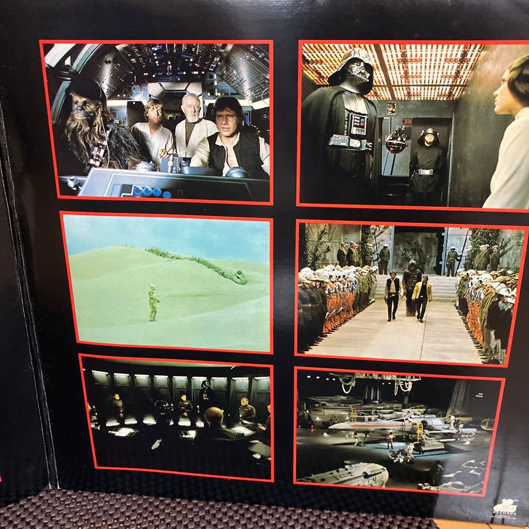 スターウォーズ　star wars レコード　２枚セット