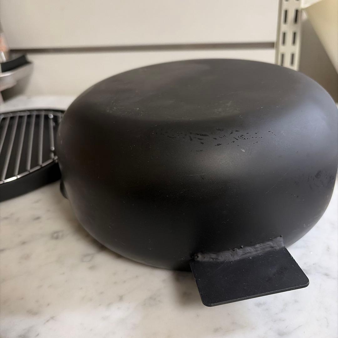 c*o様 ツレヅレハナコ×オレンジページ「ふたつき鉄製揚げ鍋 18cm」