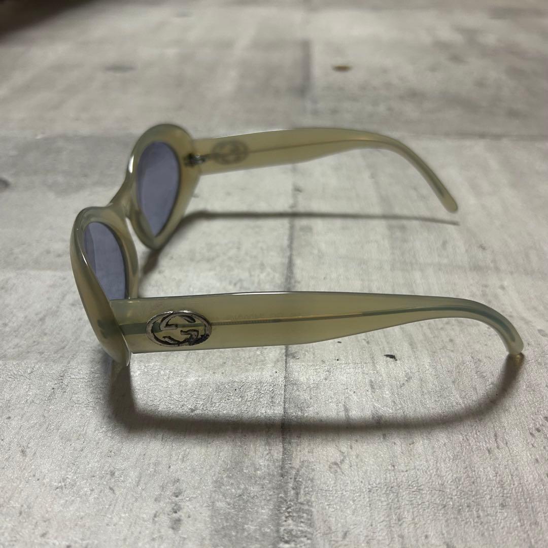 小物 00s archive GUCCI clear cat eyewear