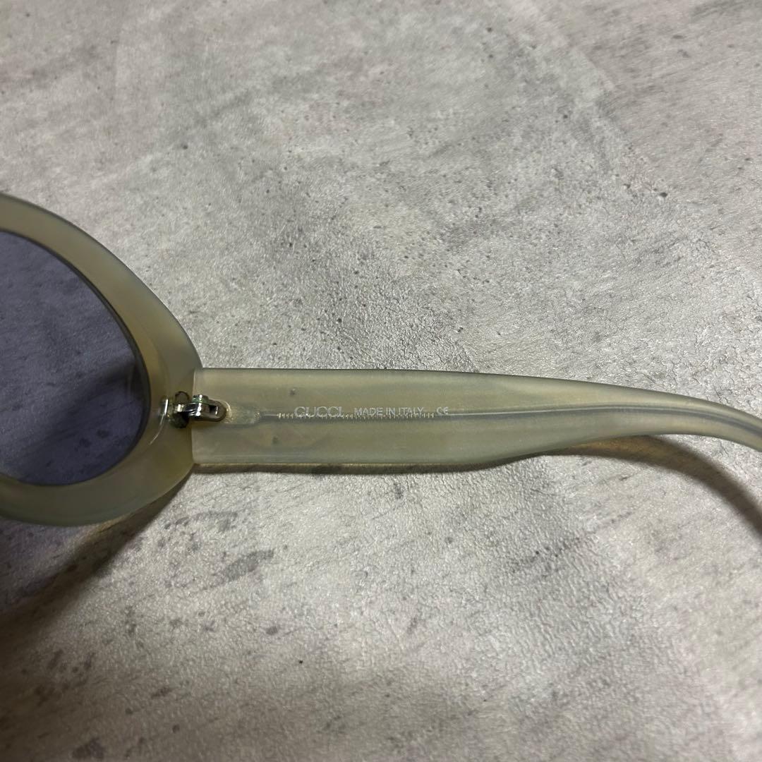 小物 00s archive GUCCI clear cat eyewear
