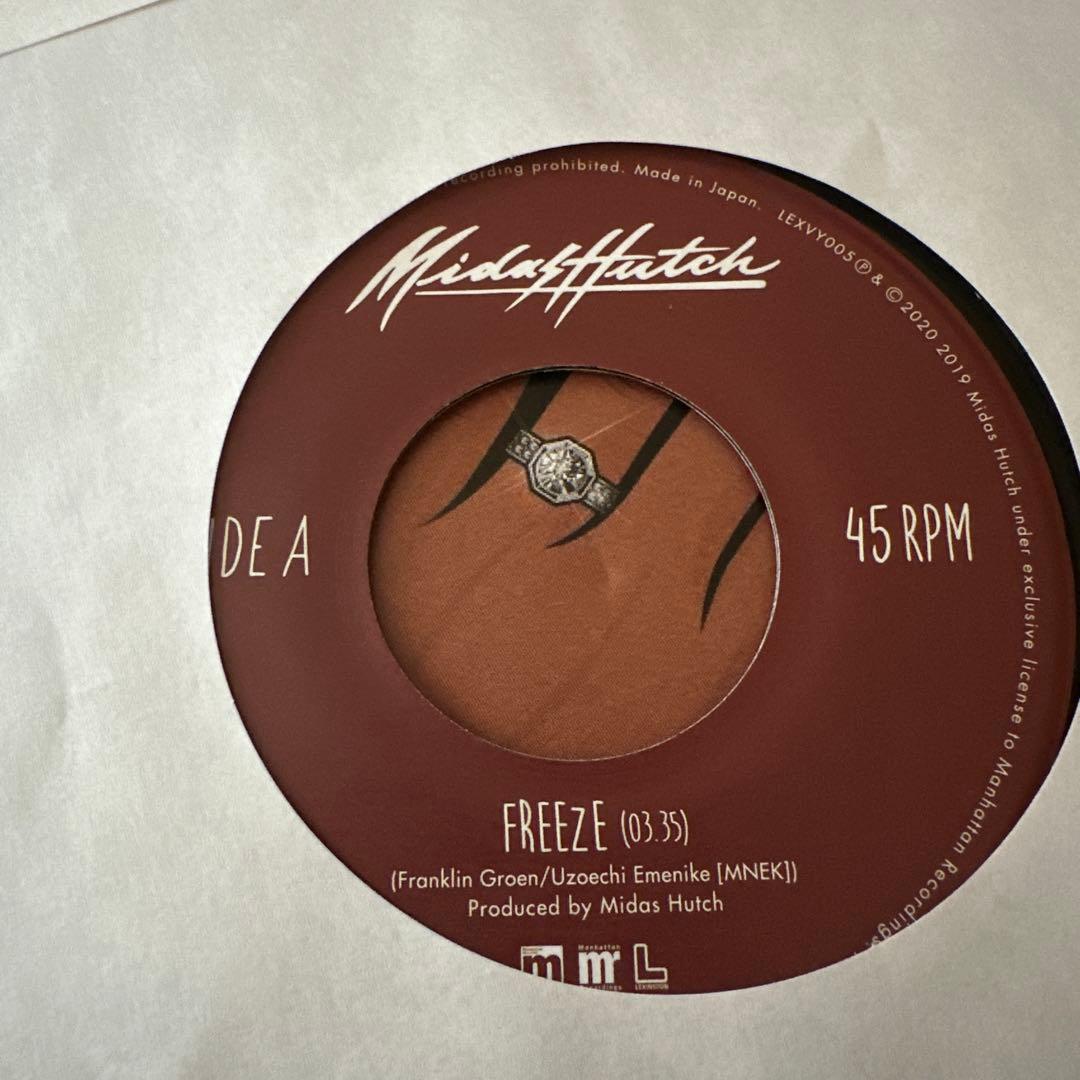 洋楽 Midas Hutch / Freeze / In Touch