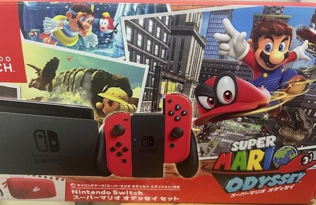 箱あり　Nintendo Switch 本体　スーパーマリオ オデッセイ同梱版