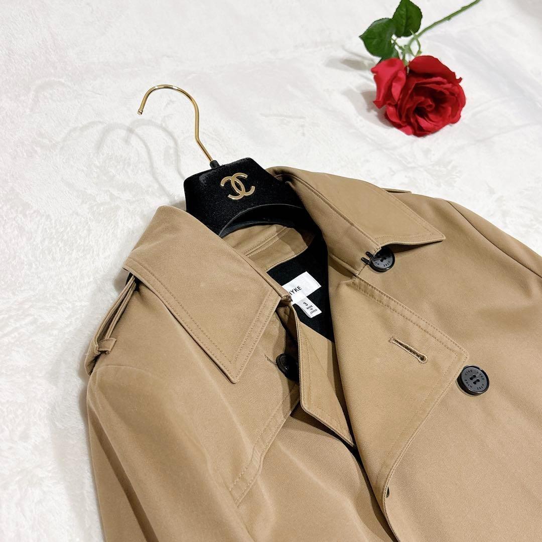 ほぼ未使用✨　hyke トレンチコート　3 ベージュ　ライナー　ハイク