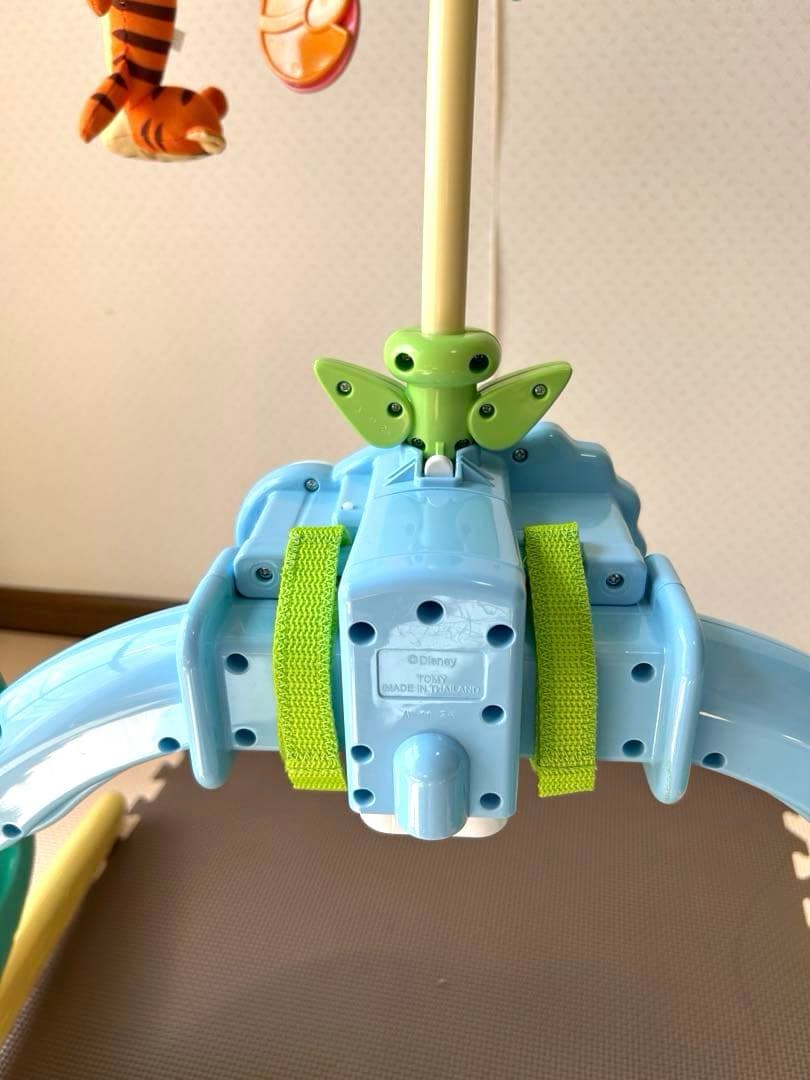くまのプーさん　回転6Wayジムにへんしんメリー プーメリー　美品