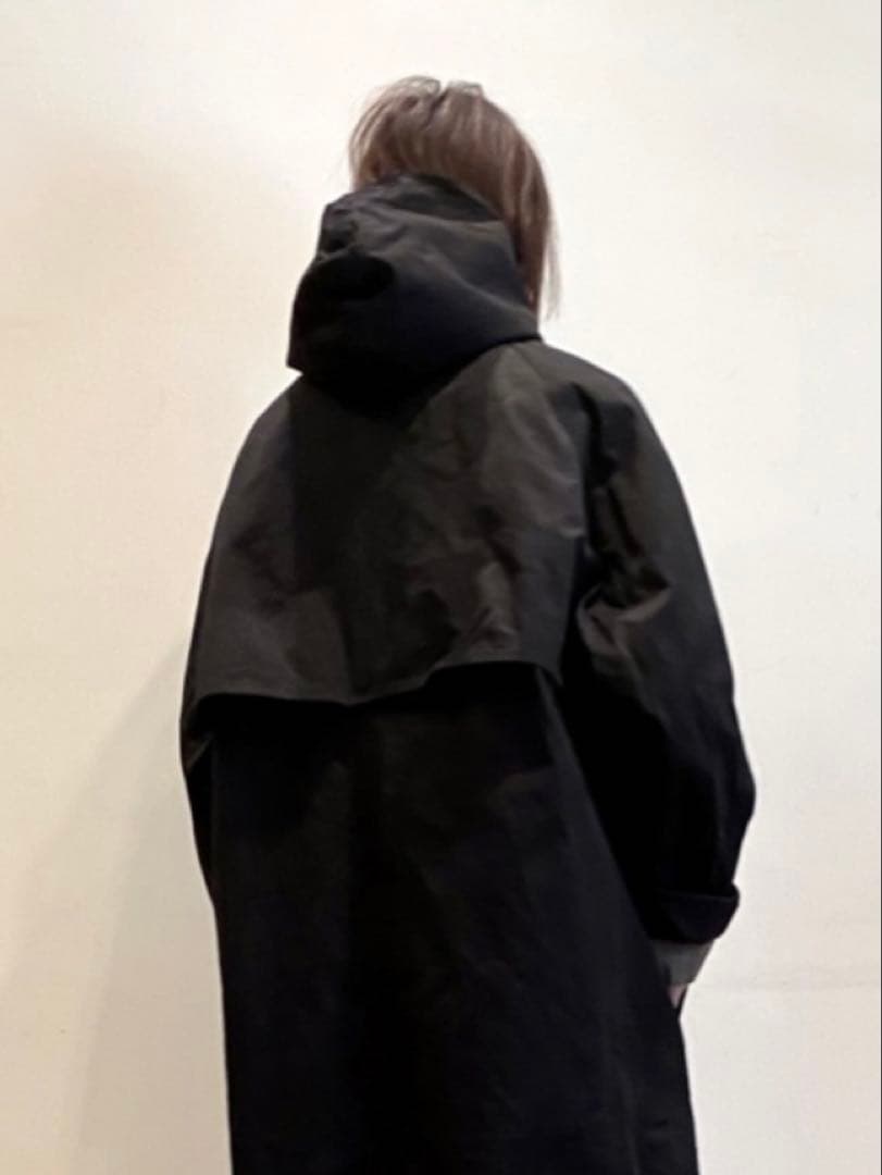 《美品》HTS コットンツイルオーバーダイフードコート