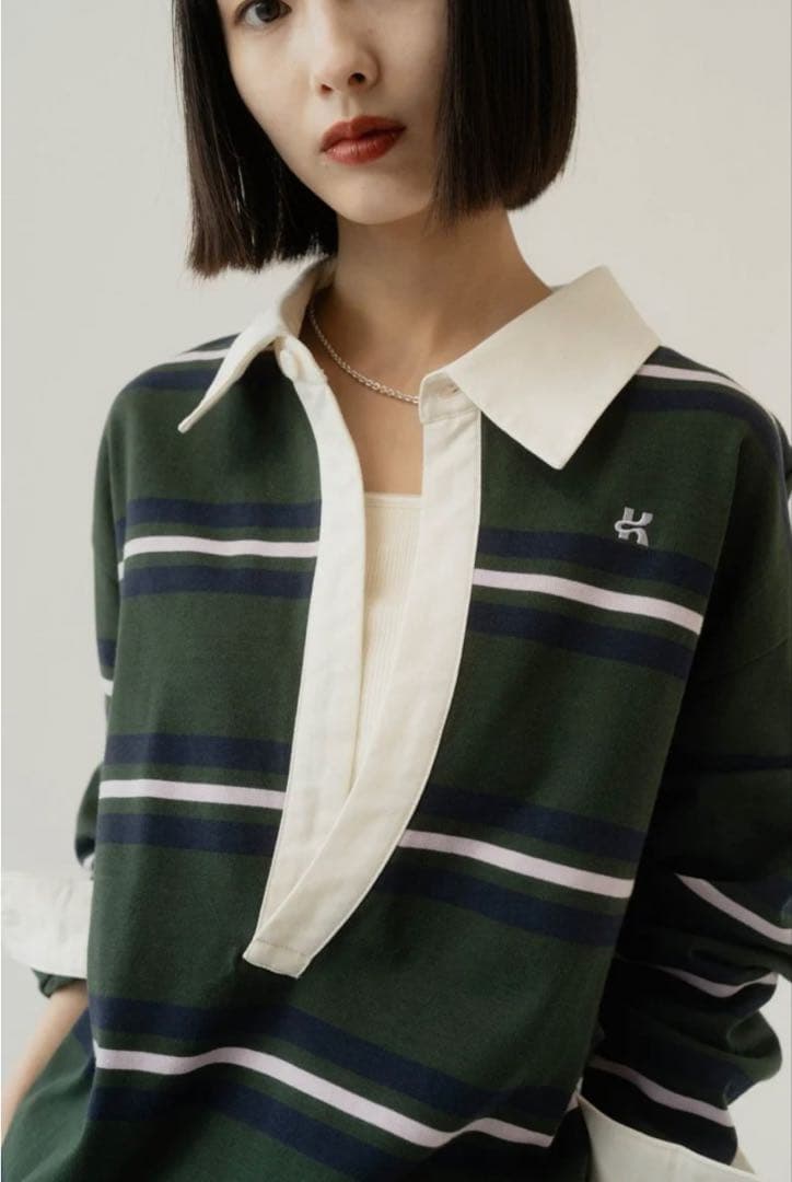【新品未使用】Knuth Marf rugger shirt/green