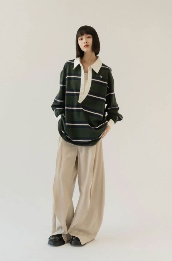 【新品未使用】Knuth Marf rugger shirt/green