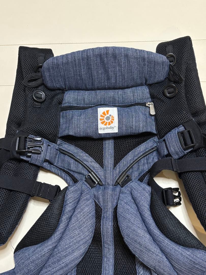 【良品】エルゴベビー ergobaby OMNI 360 抱っこひも インディゴ