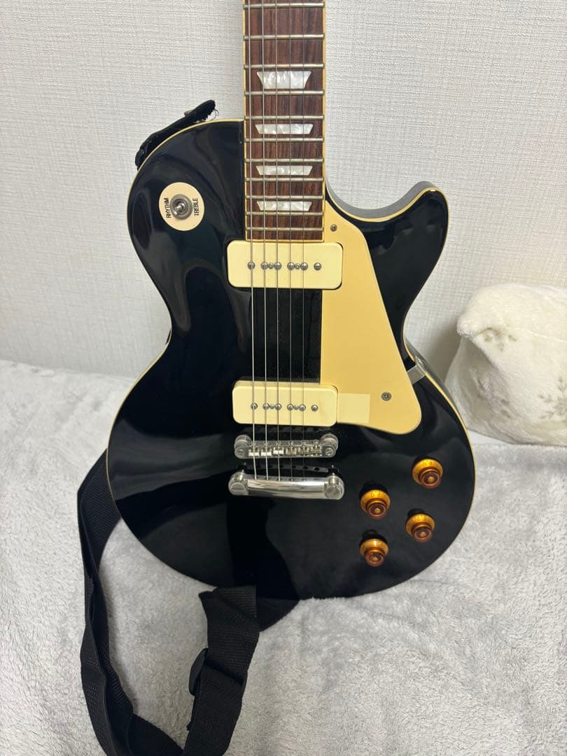 値下げしました‼️Epiphone Les Paul ブラックエレキギター