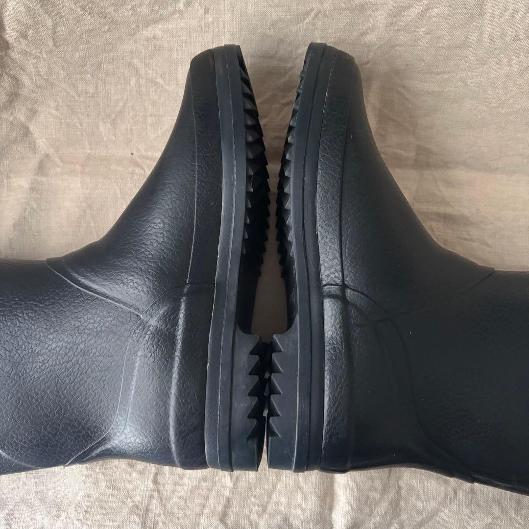 AIGLE ミドルラバーブーツ 38 24.5cm ダークネイビー レインブーツ