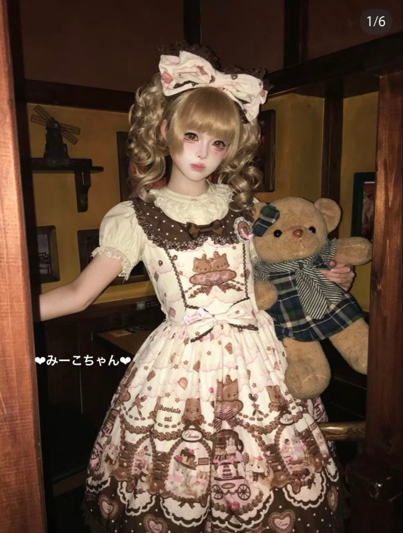 ショコラキャット　フルセット　甘ロリ　しゅくれどーる　ロリィタ　ロリータ
