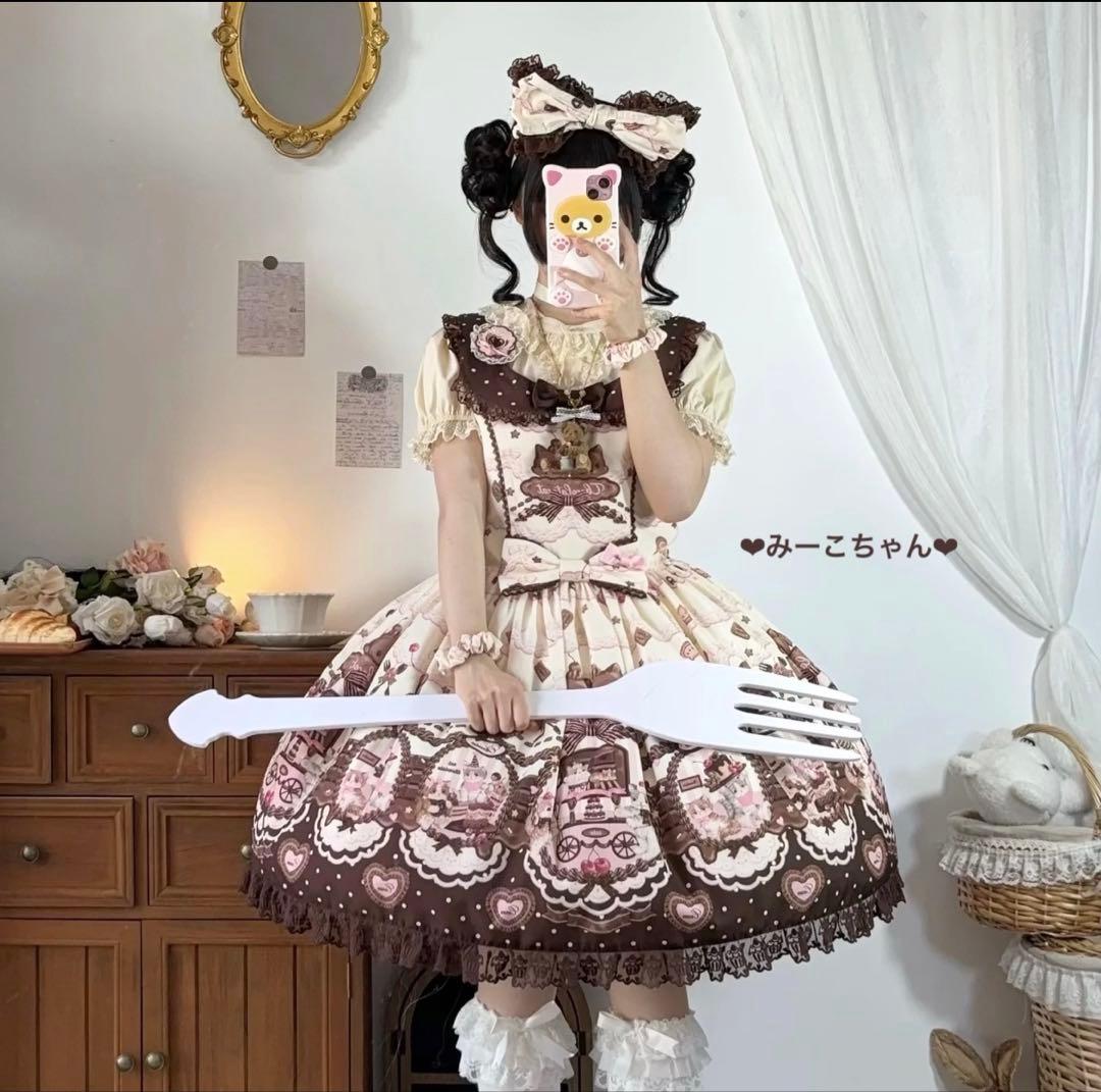 ショコラキャット　フルセット　甘ロリ　しゅくれどーる　ロリィタ　ロリータ