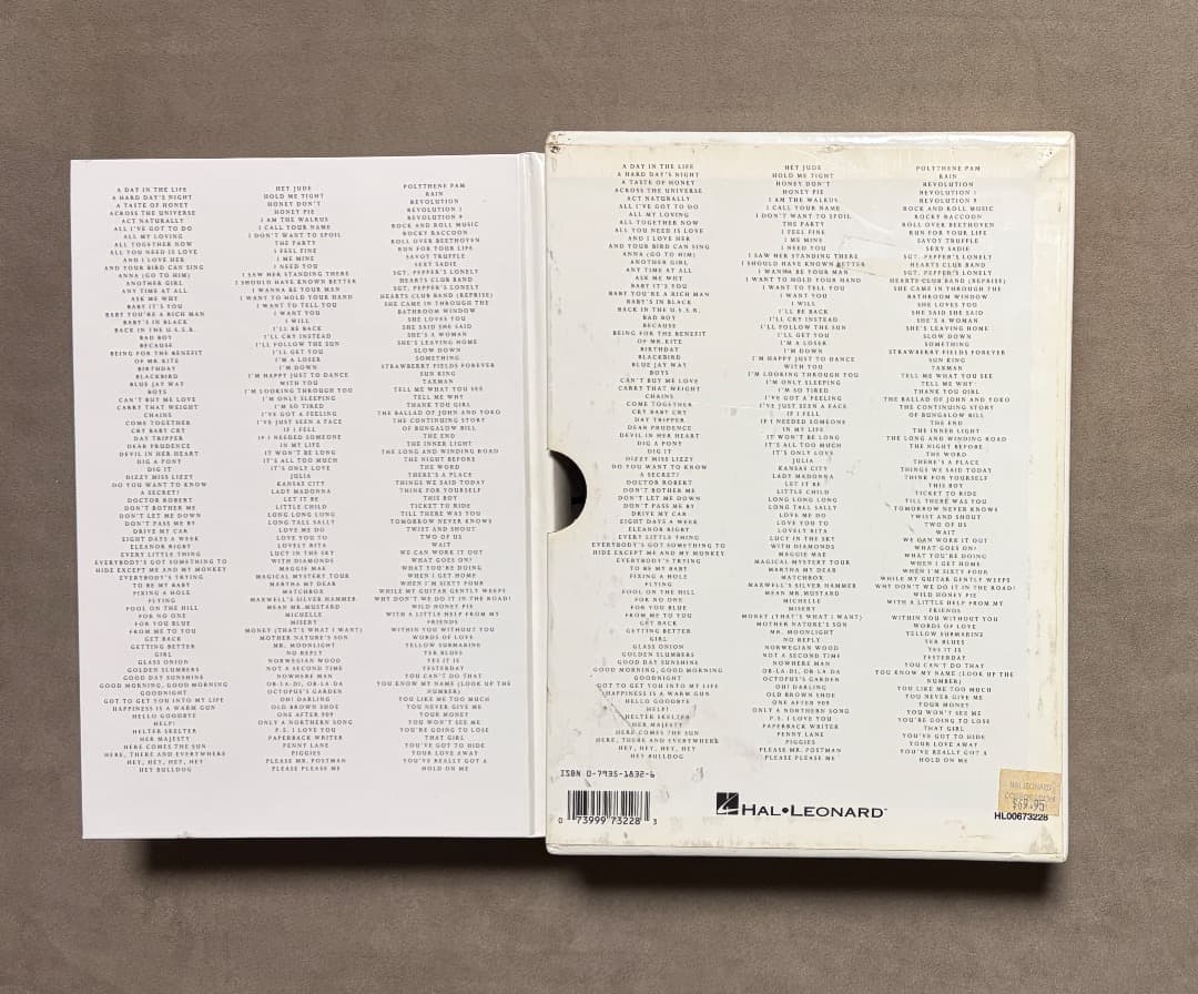 The Beatles Complete Scores 全曲スコア 楽譜 総譜