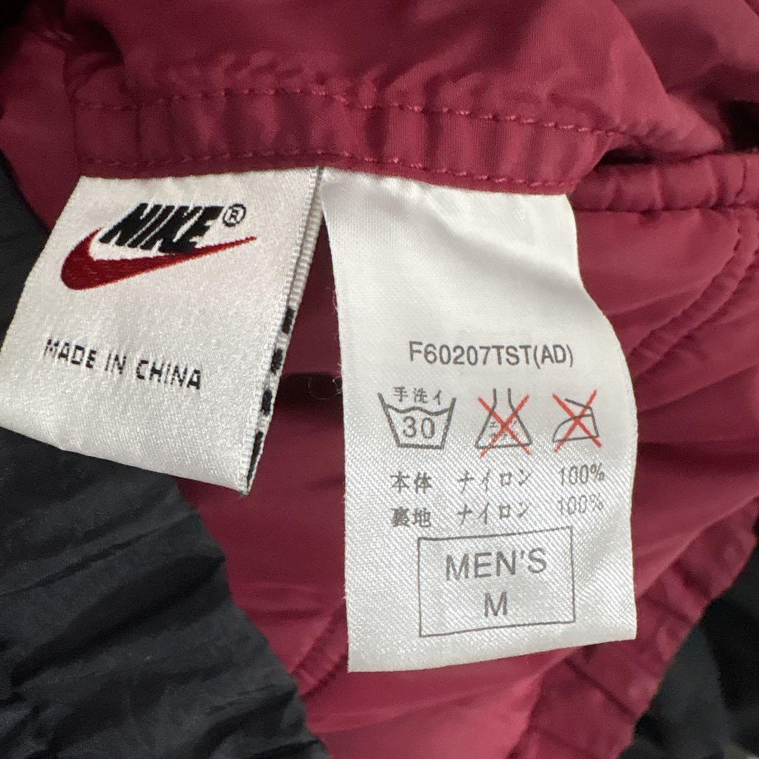 3/9まで　希少　90s NIKE リバーシブル　ダウンジャケット　赤黒　ナイキ