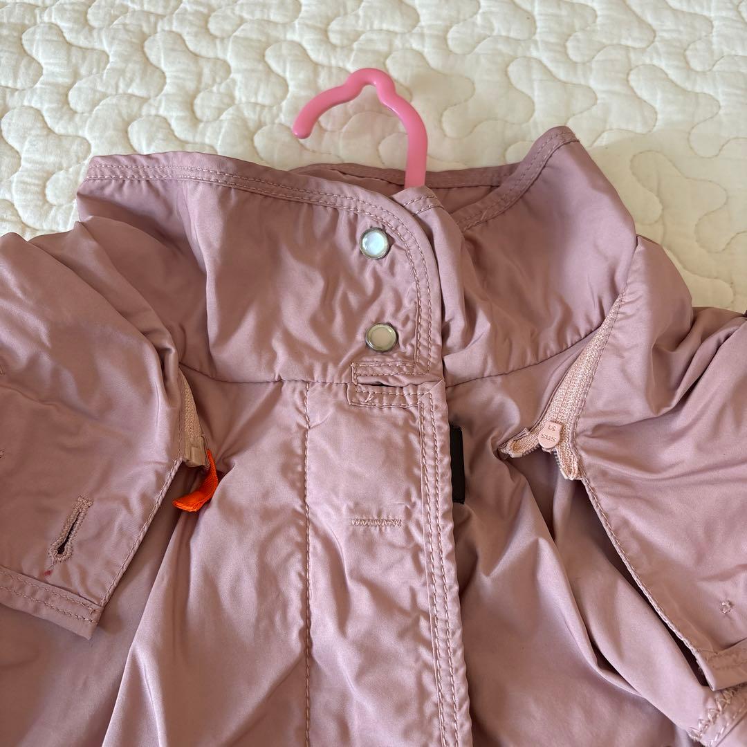 PJS パラジャンパーズ　レディース　コート　ローズピンク