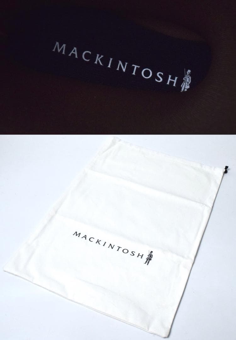 訳あり 未使用3.9万 マッキントッシュ WISTON レインブーツ 37 タン