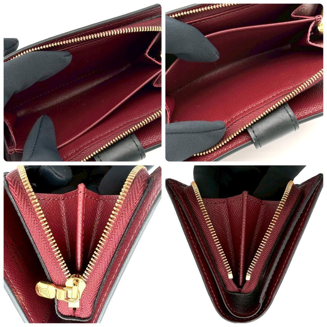 ルイヴィトン 折り財布 ダミエ エベヌ ポルトフォイユ ジュリエット 2719