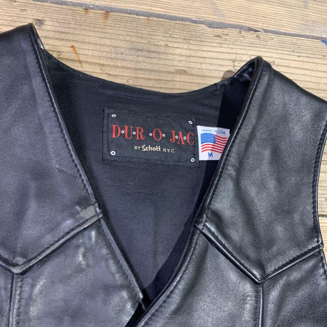 【Schott】 DUROJAC Leather Vest