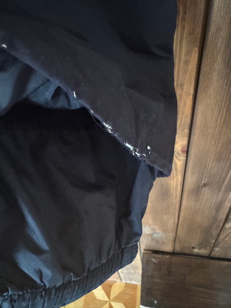 上下セット！THE NORTH FACE 赤スクープジャケット黒パンツ