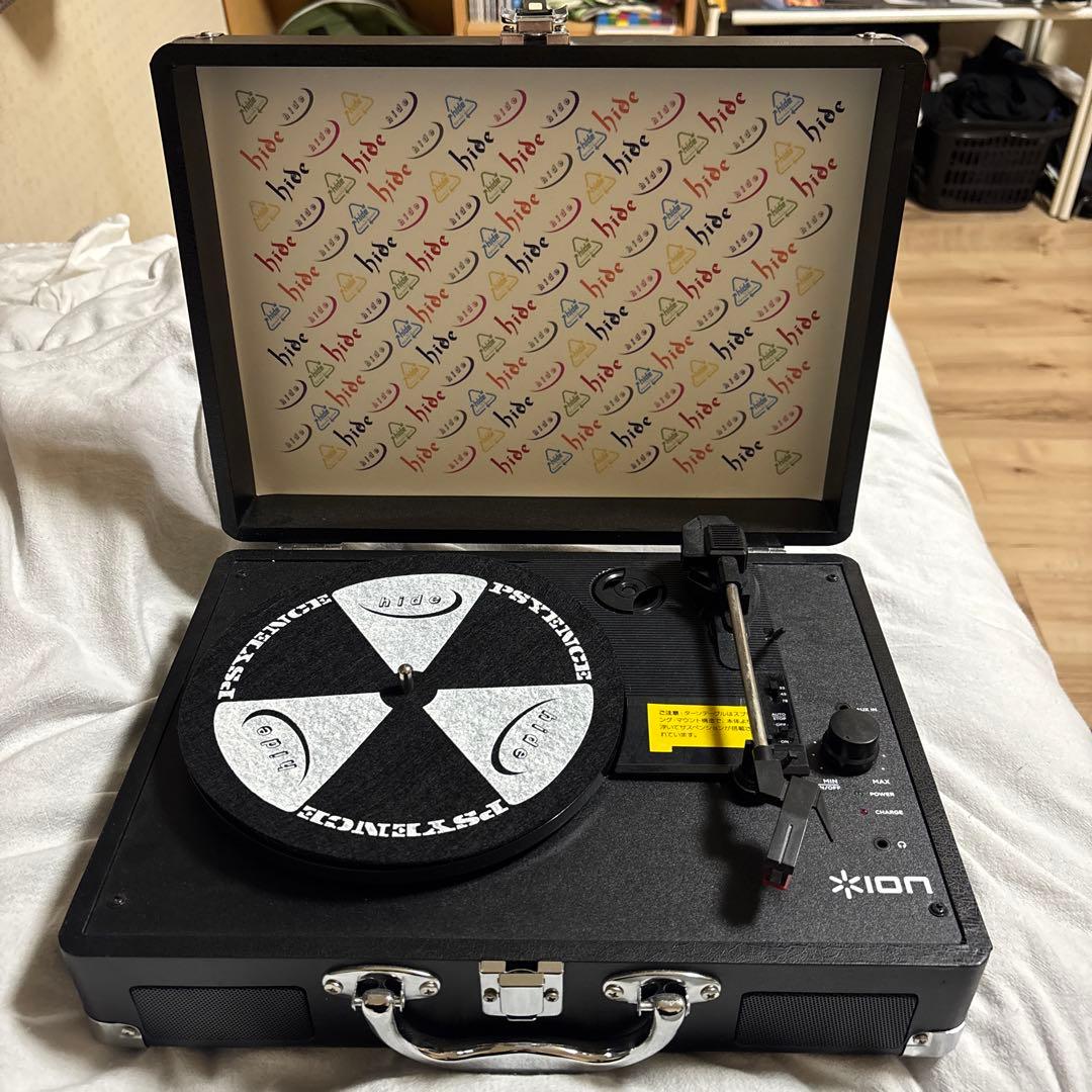 hide レコードプレーヤー