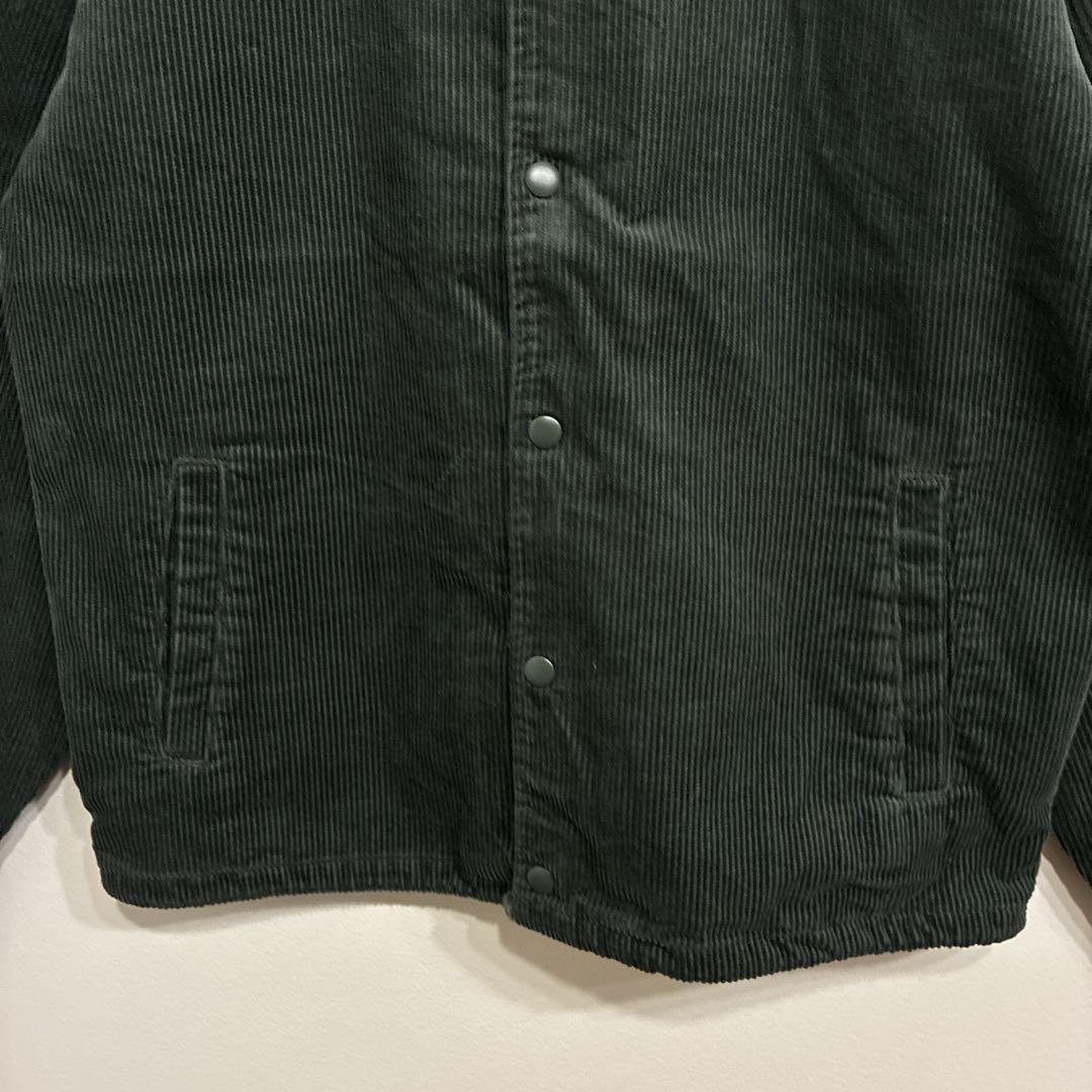 超人気❗️カーハート　コーデュロイジャケット　M90sワンポイント刺繍ロゴ古着レア