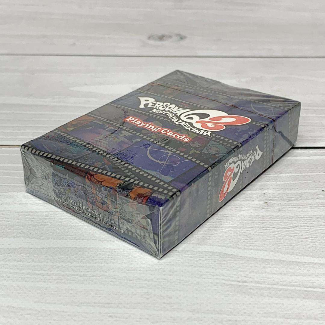 【希少・新品未開封】ペルソナQ2 北米限定版特典 トランプ（非売品）