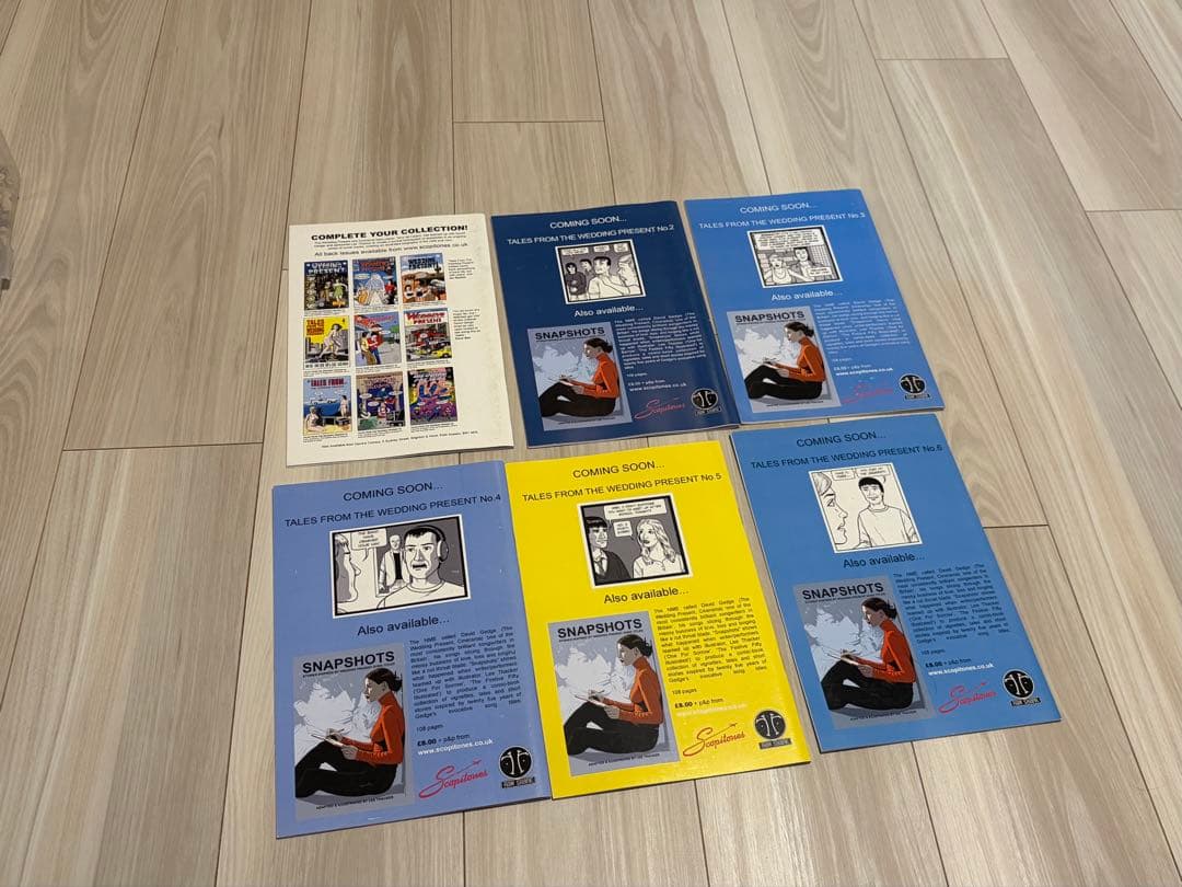 【サイン入】The Wedding Present コミック全6冊セット C86