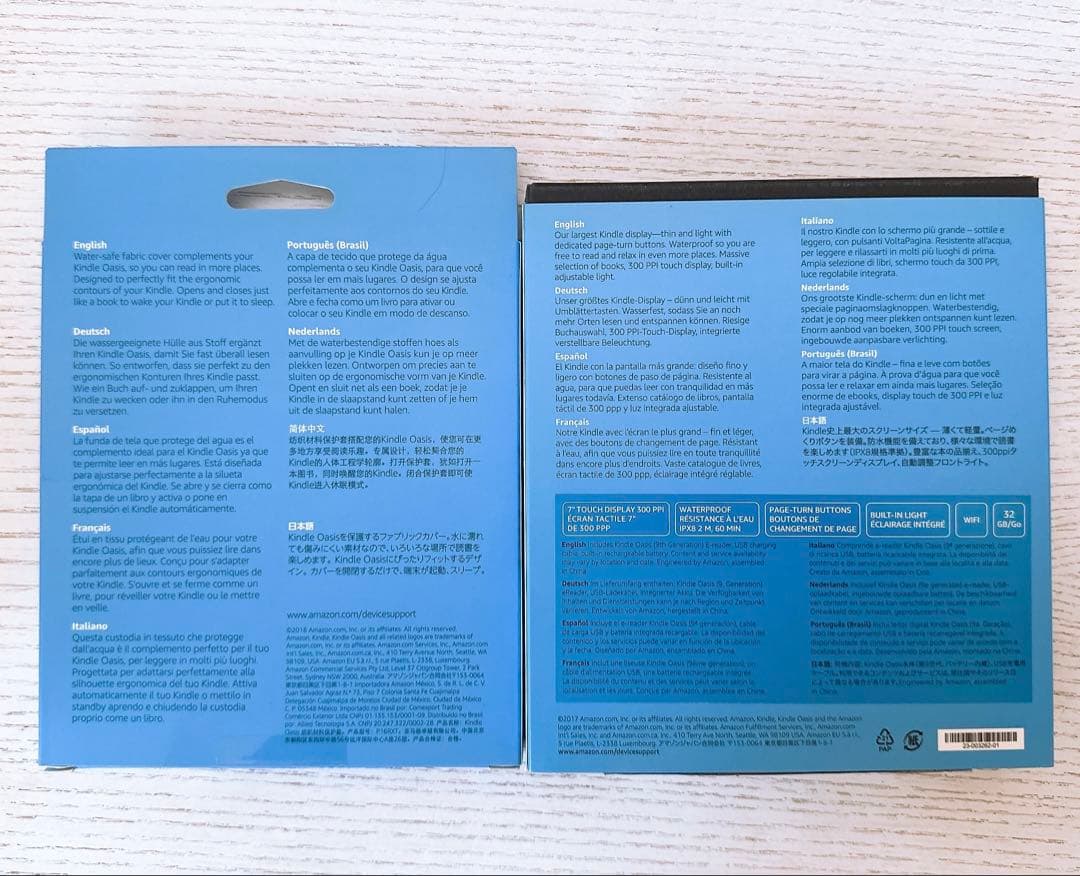 kindle oasis キンドルオアシス 32GB 第10世代　純正カバー付