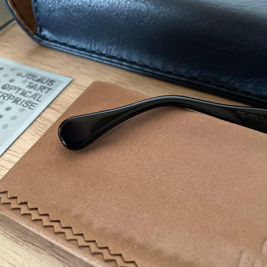 ジュリアスタートオプティカルAR Black 46-22 【極美品】