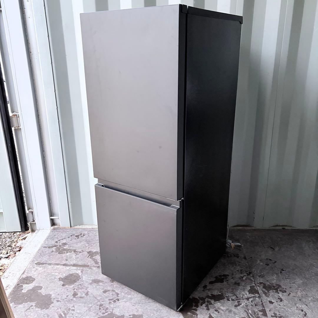 運搬取付無料！マットブラック純正パナソニックスタイリッシュ冷蔵庫！完動超美品！