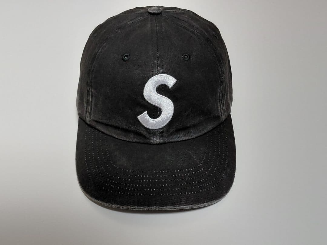 極美品　Supreme　Pigment　Coated　2-TONE　S Logo