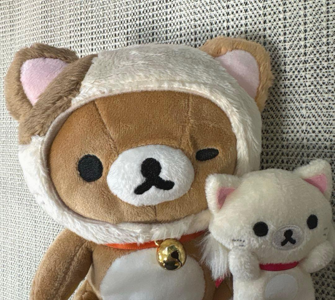 リラックマストア 限定商品 あつめてぬいぐるみ ネコ