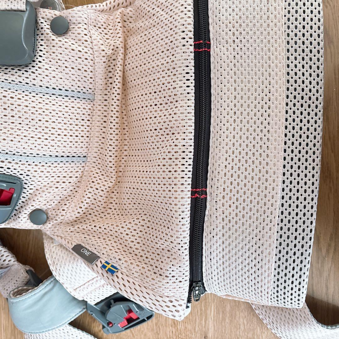 BabyBjorn ONE KAI 抱っこ紐 メッシュ パーリーピンク