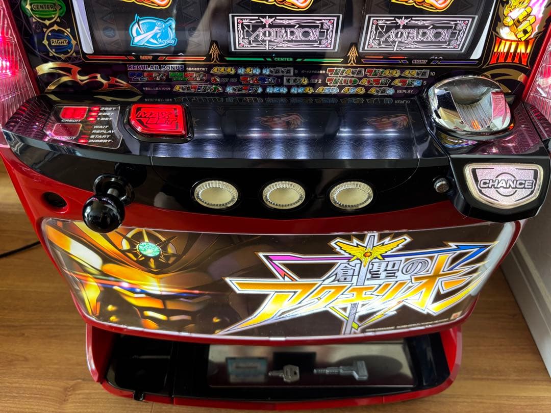 お*ず様 パチスロ　初代アクエリオン　実機