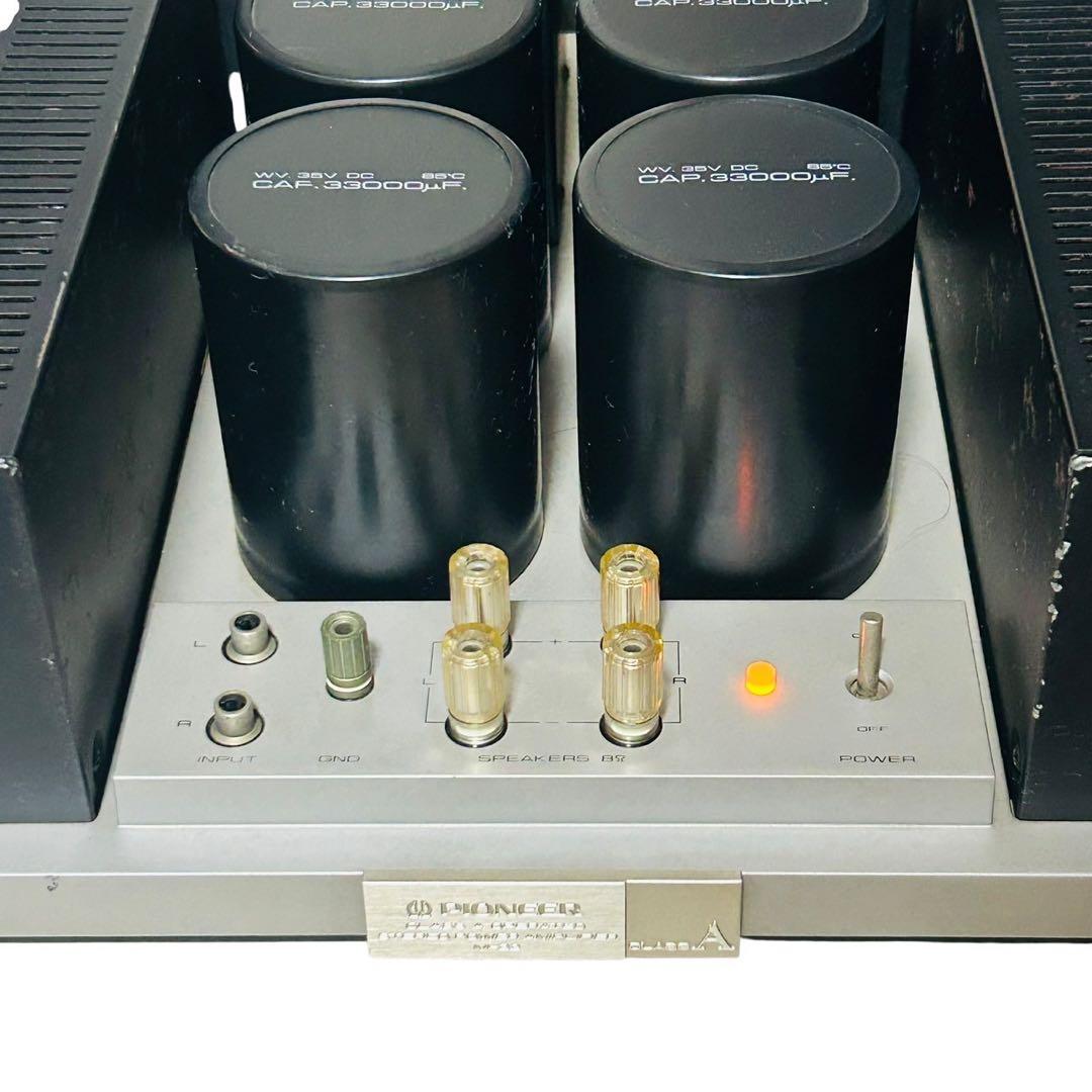 【動作品】Pioneer M-22 パイオニア A級 ステレオパワーアンプ