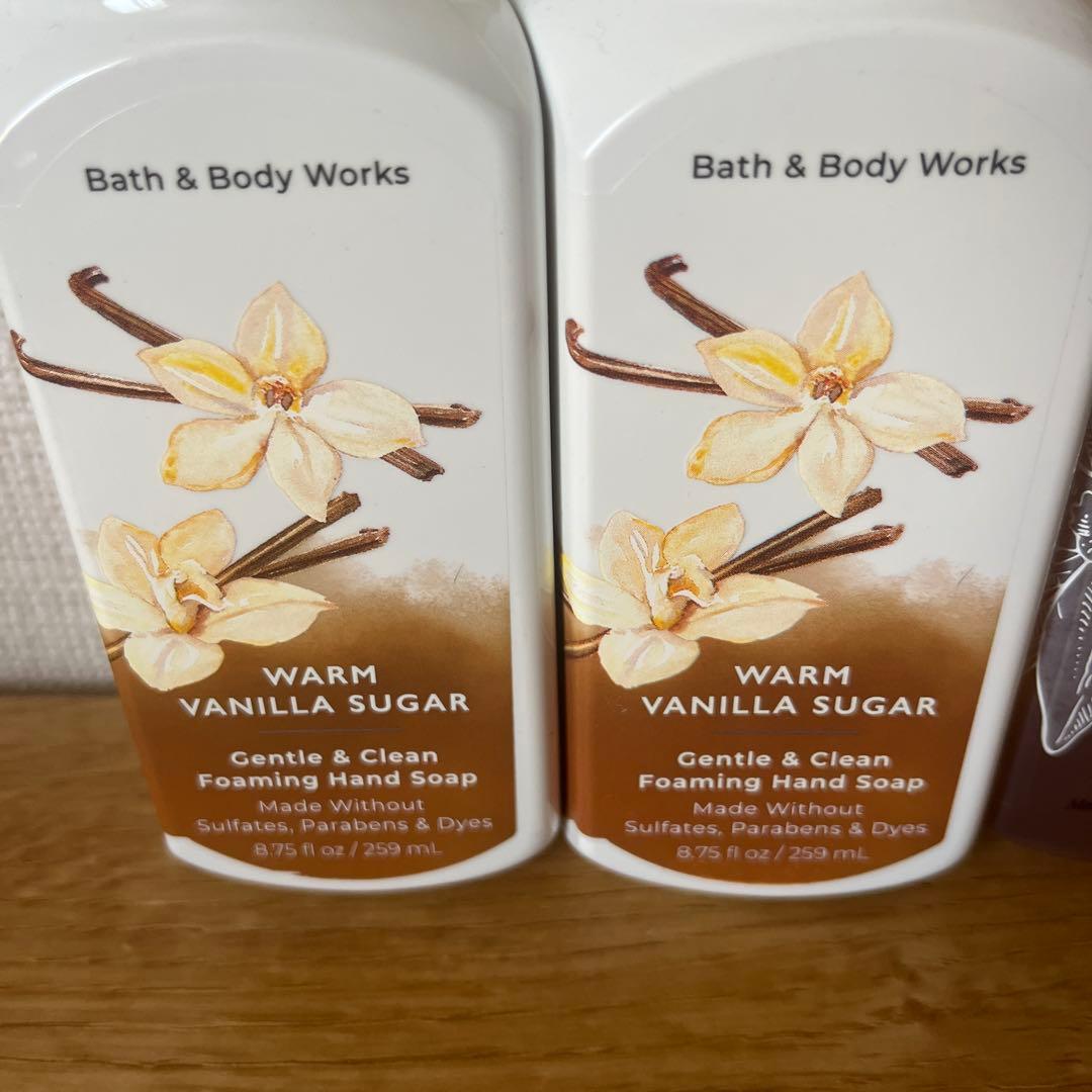 【新品未使用】Bath&BodyWorks バニラ ハンドソープ4本セット