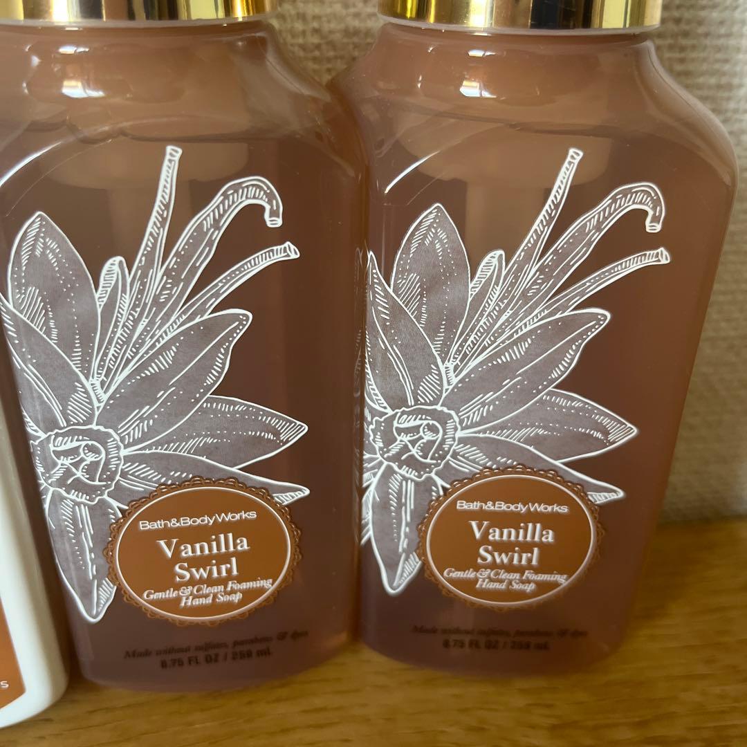 【新品未使用】Bath&BodyWorks バニラ ハンドソープ4本セット