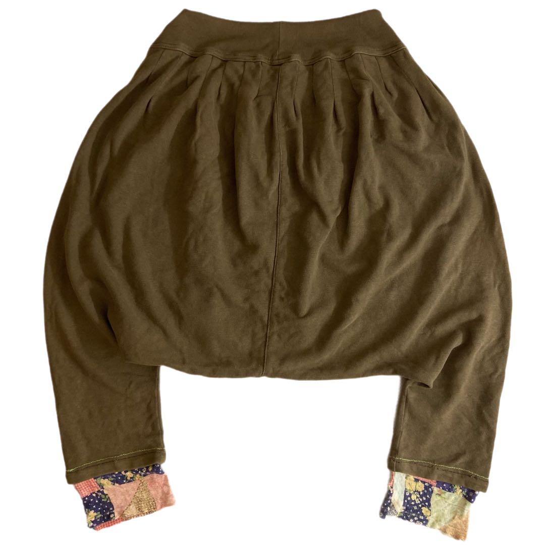 KAPITAL キャピタル レイヤード サルエル スウェット パンツ
