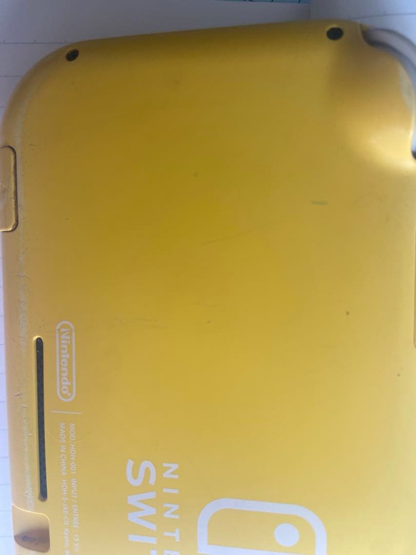 も*ば様 ［ジャンク品］Nintendo Switch Lite イエロー