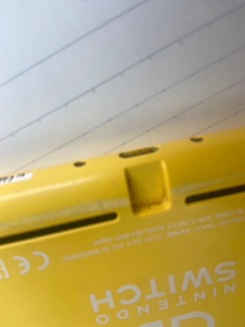 も*ば様 ［ジャンク品］Nintendo Switch Lite イエロー