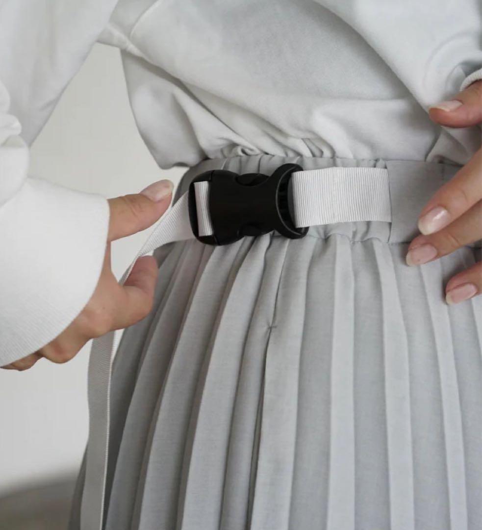 スカート Itochi half way accordion pleated skirt