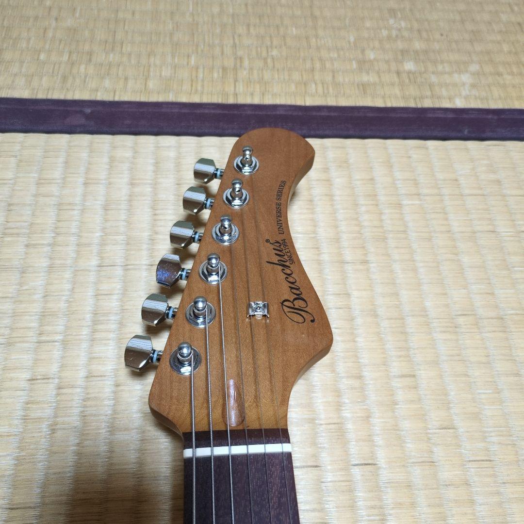 ★美品★バッカス BACCHUS BST-2-RSM/R OWH★