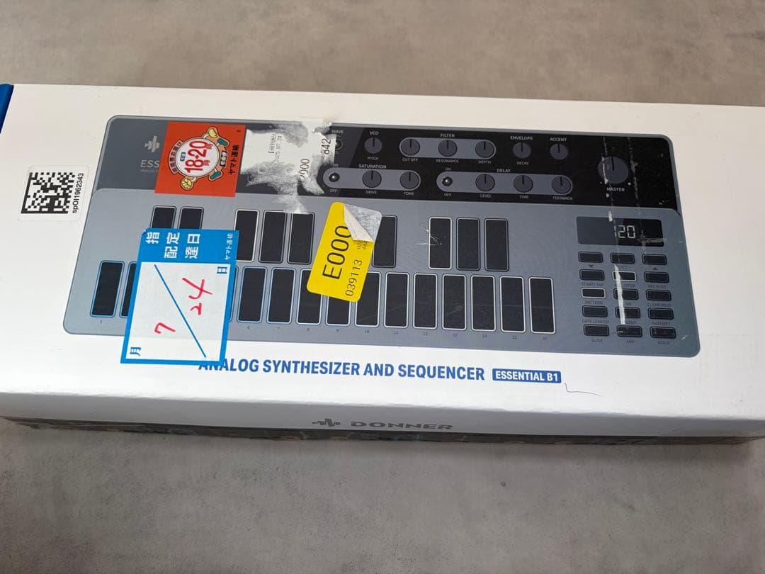 Donner シンセサイザーEssential B1 アナログシーケンサー
