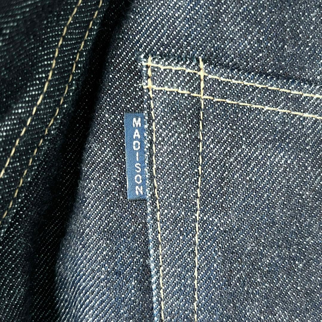 4814【美品】マディソンブルー　デニムパンツ ボタンフライ　XS インディゴ