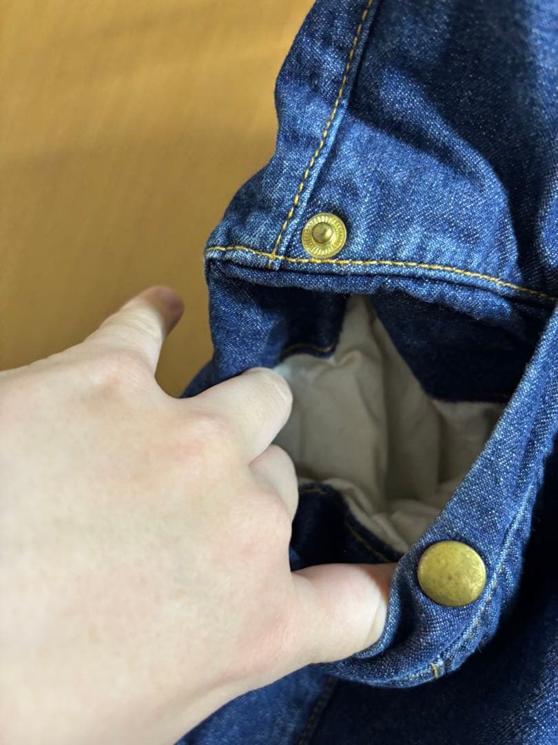 メルシーボークー デニム サルエルパンツ メンズ 3