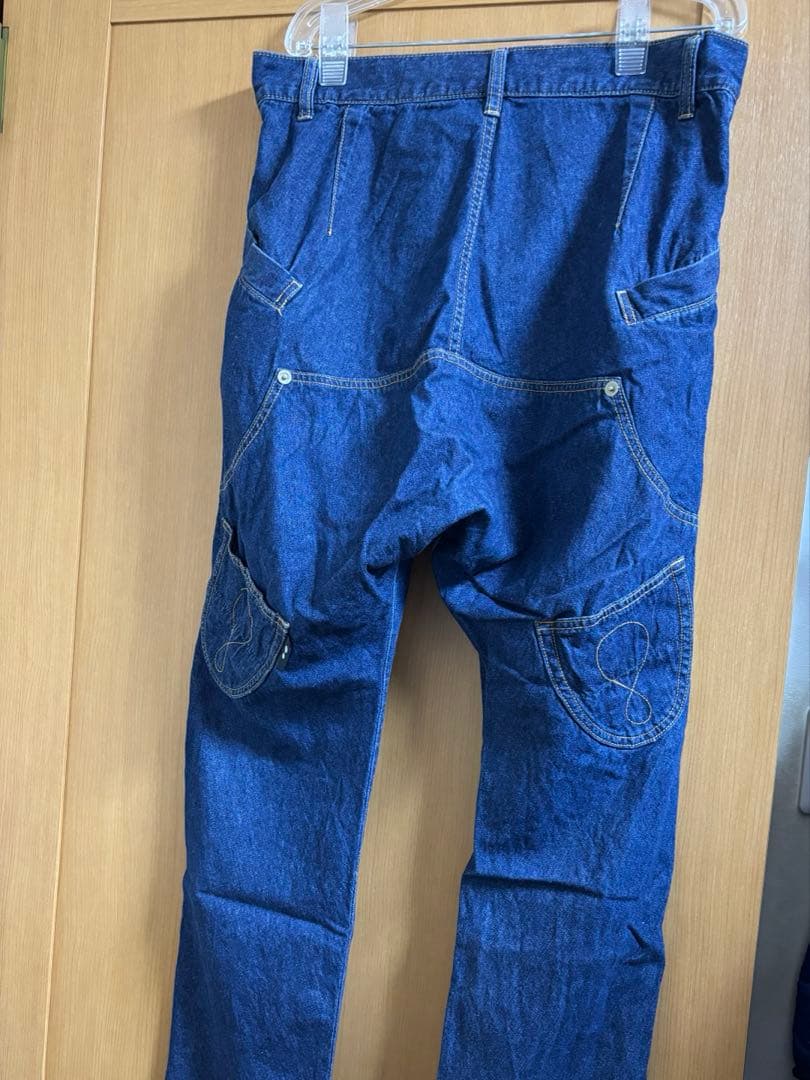 メルシーボークー デニム サルエルパンツ メンズ 3