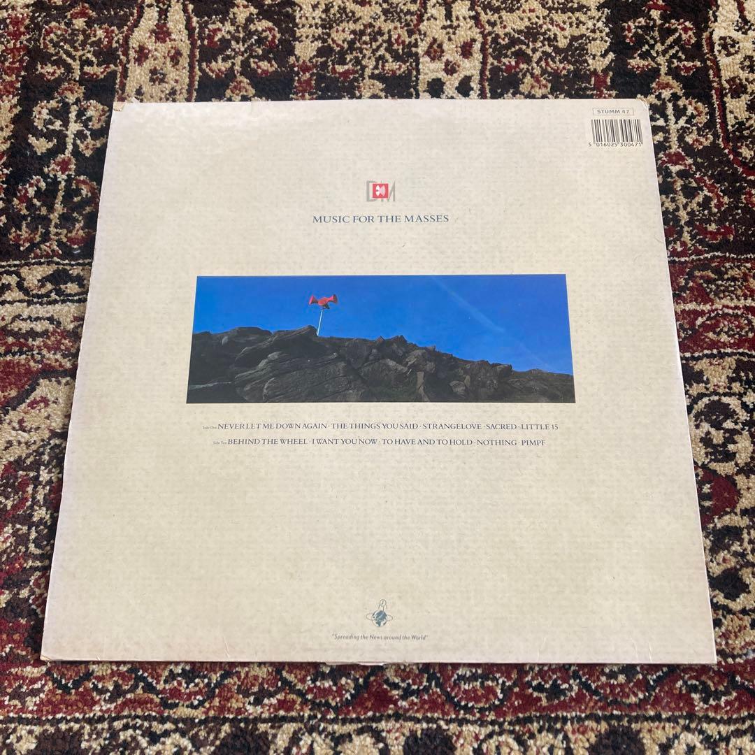 music for the masses depeche mode レコード